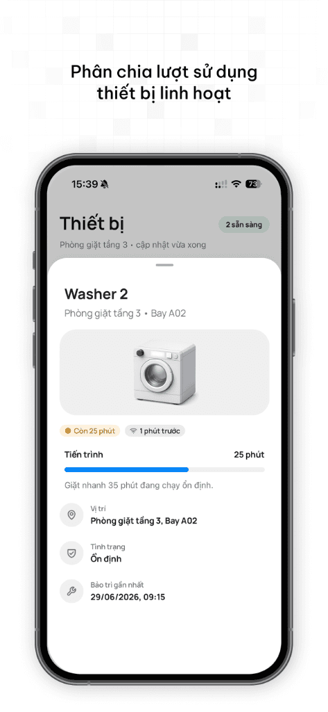 Dador Usage Scheduling Screen
